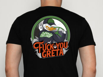 T-shirt #FuckYouGreta