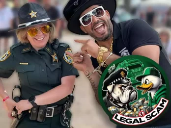 3 Sticker #LegalScam