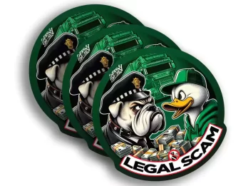 3 Sticker #LegalScam