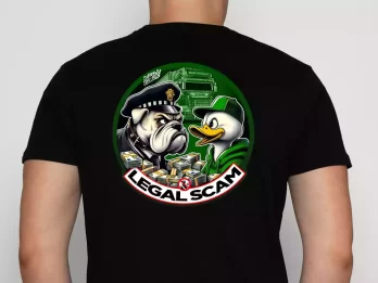 T-shirt #LegalScam